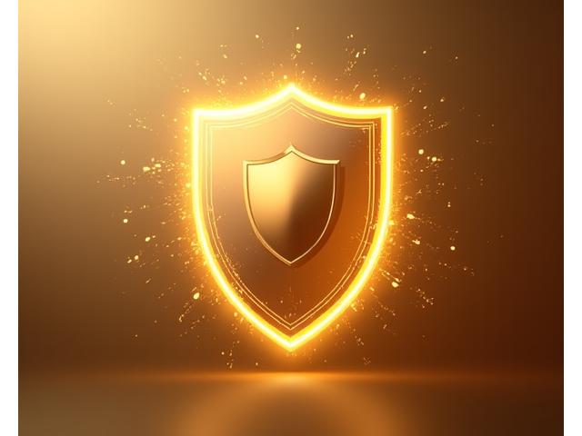 An abstract graphic of interlocking gears and a shield, symbolizing data protection and security.